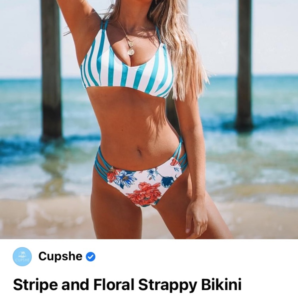 NWT Cupshe size small bikini